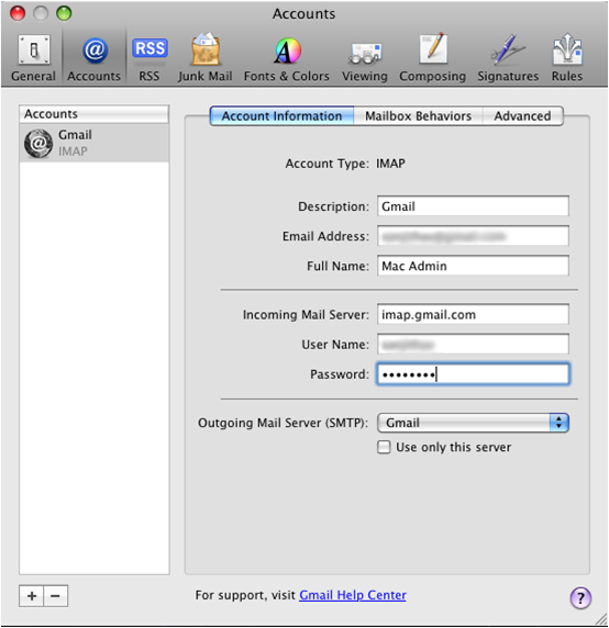 Yahoo Mail Mac App Settings Os X